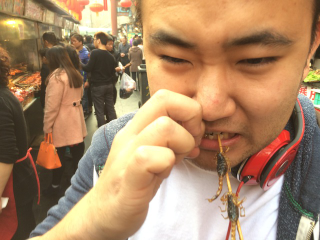 Illustration for article titled It's The Snacktaku Fried Insect Special